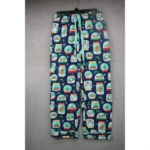Nick and Nora Women's Christmas Flannel Pajama Pants-XS-Pockets-Drawstring